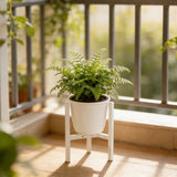 Adjustable Plant Stand for Diameter in 23-32cm Pots White