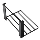 Shelves for Washing Machine and Dryer Mounted Storage Rack for Small Homes Bathroom Black