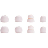 4 Pairs of Replacement Silicone Ear Tips Compatible with Beats Flex/Beats X/Powerbeats Pro Pink