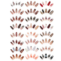 12-Day Christmas Countdown Nail Set  – Advent Holiday Press-On Nails Style 2