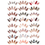 12-Day Christmas Countdown Nail Set  – Advent Holiday Press-On Nails Style 2