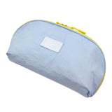3-in-1 Clam Shaped Travel Bag for Bra Panty and Sock Storage Blue