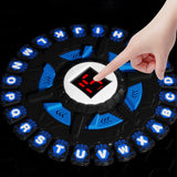 Alphabet Chess Board Game – Family Word Games with 15-Second Timer and 36 Category Cards Blue