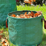 Heavy Duty Outdoor Leaf Collection Bag Foldable Yard Tarp