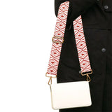 Replacement Handbag Strap Adjustable for Crossbody and Tote Bags Red