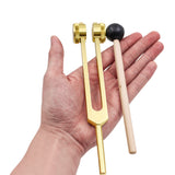 4Pcs Resonance Tuning Fork Tool Set for Yoga Gold