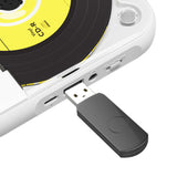 USB/Wired Playback Bluetooth CD Player Rechargeable Walkman White