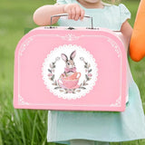 Kids Pretend Tea Party Set with Dessert & Carrying Case Style 2