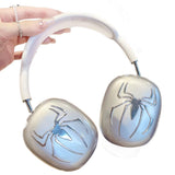 Clear Metal Spider-Man Case for Apple AirPods Max – Protective TPU Cover