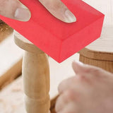 4 Pack Diamond Hand Polishing Blocks Sanding Sponge Pads for Ceramic Tile Glass Grinding Style 2
