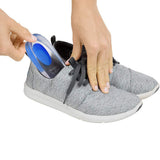 Pair of Gel Shoe Cushion Heel Insole Foot Insert Heel Pads – Blue