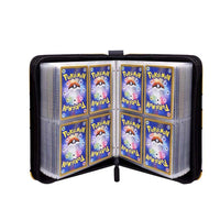 400 Pockets Card Album Cards Binder Book Game Card Collectors Holder Case Black