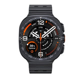 3 in 1 Screen Protector for Samsung Galaxy Watch Ultra 2 47mm with Bezel Ring Black