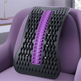 Multi-Level Adjustable Back Stretcher for Lower Back Black