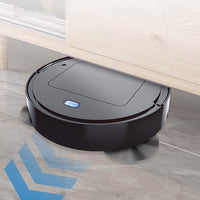 4‑in‑1 Smart Vacuum Cleaner Wireless Sweeping Robot with UV Cleaning Function Black