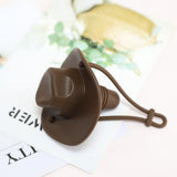 Western Cowboy Hat Silicone Wine Bottle Stopper Champagne Sealer Coffee