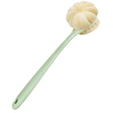 2 in 1 Back Scrubber for Shower with Loofah for Cleanse Back and Hard to Reach Areas Green
