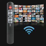 Elderly/Senior Universal Large Button TV Remote Control Gray