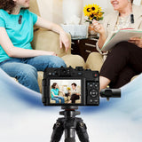 Wireless Lavalier Microphone with 3-in-1 Receiver Dual Lapel Mic for Video Recording Vlog
