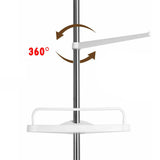 4 Tier Telescopic Bathroom Corner Shelf Shower Caddy Large