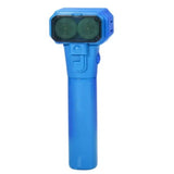 Handheld Double Wheel Rope Launcher – Glow-in-the-Dark Lasso Loop Fidget Toy Blue