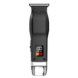 Beard Trimmer for Men Rechargeable Men's Hair Clippers & Razor Black Silver