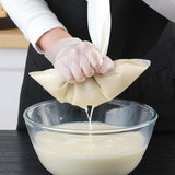 6Pcs Reusable Food Strainer Filter Bags Mesh Straining Bags for Nut Milk Coffee