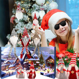 24 Days Christmas Gnome Advent Calendar Countdown Calendar Christmas Gnome Decorations