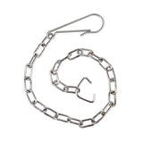 Universal Toilet Flapper Replacement Kit for Toilet Tank Flapper With Stainless Chains and Wrench