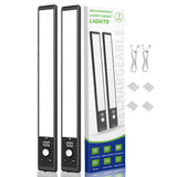 24 cm Rechargeable LED Motion Sensor Under Cabinet Light with Digital Display Timer