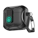 Protective AirPods Case Stand Support Wireless Charging Compatible Black