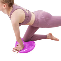 Yoga Training Mat Exercise Balance Stability Cushion Yoga Training Accessories Rose Red