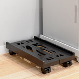 Adjustable PC Case Stand with Wheels Universal Computer Tower Holder Cooling Rack