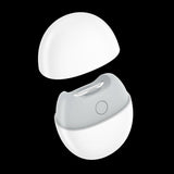 Electric Automatic Nail Clipper with Light and Nail Storage for Adults White