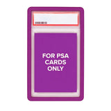 Hard Stackable Colored Guards with Precision Fit for PSA Card Cases Protective Sleeve Purple