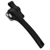 Handheld Smooth Edge Can Opener Ergonomic Manual Secure Cutting Can Opener for Kitchen Restaurant Black