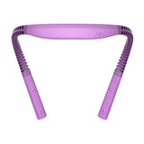 LED Book Light Adjustable Brightness Neck Reading Light Purple