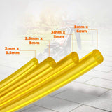 4Pcs Fuel Gas Pipe 1-Meter Transfer Hose for Petrol Trimmer Blower Brushcutter Strimmer Cutting Tools