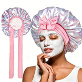 Satin Sleep Bonnet Hair Wrap For Women Sleeping Style 3