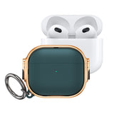 Shockproof Armor Protective Case for AirPods 4th Generation Durable TPU and PC Case Green