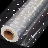 Waterproof Clear OPP Wrapping Paper Rolls for Flower Bouquets Style 3