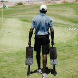 Portable Golf Ball Retriever Shag Bag – Holds Up to 70 Balls Black