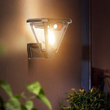 Solar Spot Lights with Motion Sensor Wall Path Lamp for Garden