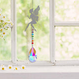 5Pcs Artificial Crystal Prism Suncatcher Rainbow Makers