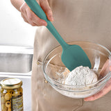 9 PCS Silicone Spatula Set Non-Stick Baking Utensils with Ergonomic Grip Turquoise