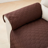 3Pcs Set Non Slip Recliner Chair Covers Couch Covers Pet Protector Slipcovers Coffee