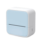 Mini Portable Bluetooth Thermal Sticker Printer for Photos Notes and Gifts Blue