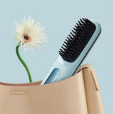 3 Settings Hair Straightening Brush LED Display Hair Sraightner Comb