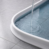 100cm Bendable Shower Water Dam Flexible Self-Adhesive Water Barrier for Kitchen Door Window