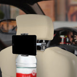 360-Degree Rotating Tablet Phone Holder for Car Backseat Adjustable iPad Holder Mount Grey